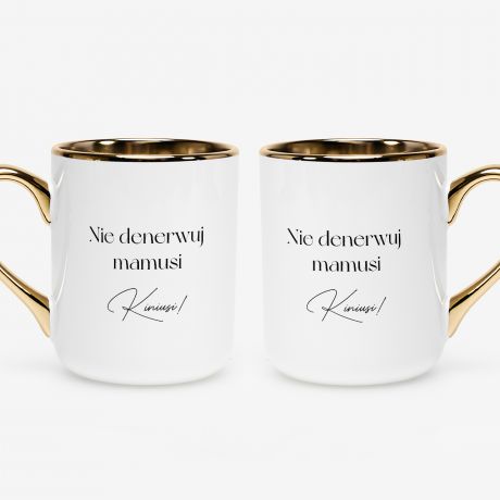 Kubek NIE DENERWUJ MAMUSI upominek dla mamy kubek dla mamy prezent dla mamy prezent na Dzie� Mamy