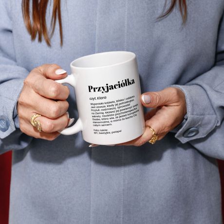 Personalizowany kubek dla przyjaci�ki DEFINICJA kubek dla bff prezent dla przyjaci�ki prezent dla bff
