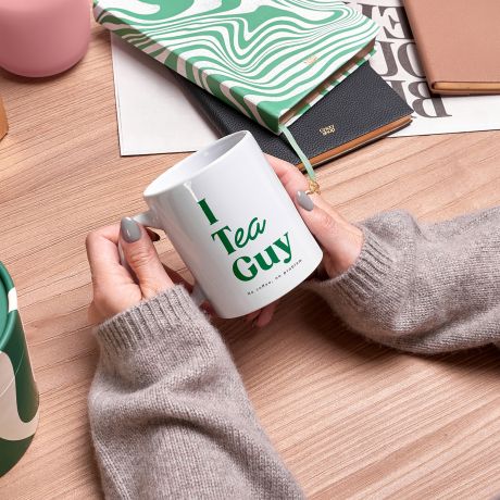 Kubek programisty I Tea GUY prezent dla herbaciarza prezent dla programisty prezent dla informatyka