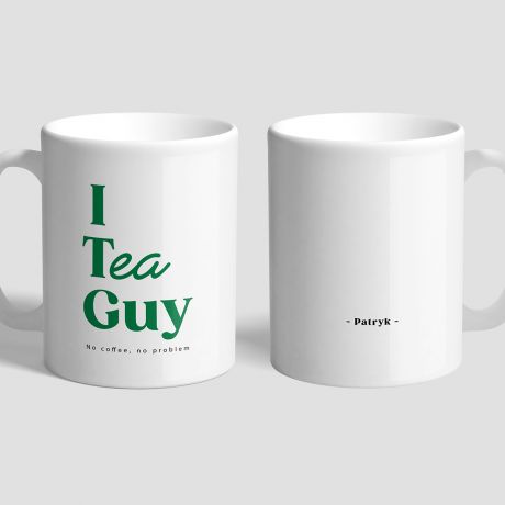 Kubek programisty I Tea GUY prezent dla herbaciarza prezent dla programisty prezent dla informatyka