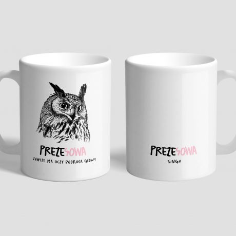 Kubek szefowej PREZESOWA prezent dla szefowej
