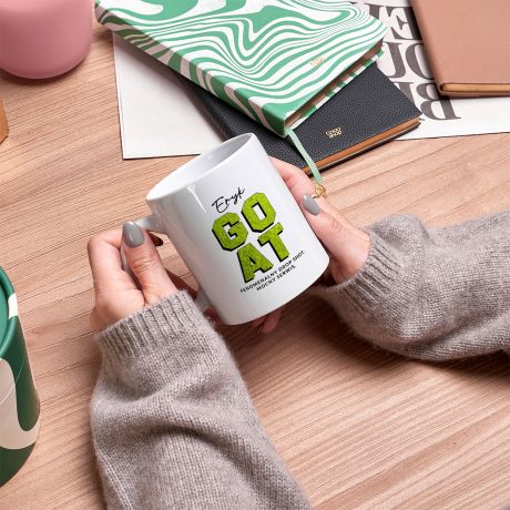 Kubek tenisisty GOAT personalizowany prezent dla tenisisty