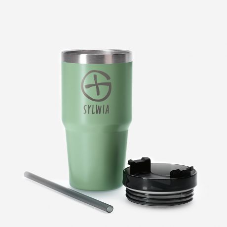 Kubek termiczny GEOCACHING prezent dla mionika gier terenowych kubek gracza prezent dla chopaka