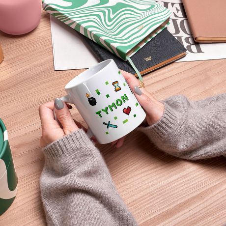 Kubek gracza komputerowego PREZENT DLA CHOPCA kubek z nadrukiem prezent dla gracza personalizowany kubek