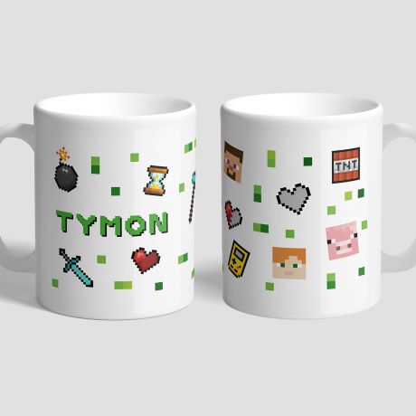 Kubek gracza komputerowego PREZENT DLA CHOPCA kubek z nadrukiem prezent dla gracza personalizowany kubek