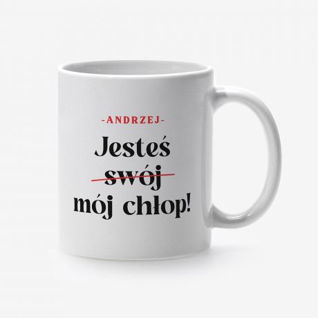 Kubek w tubie prezentowej  JESTE MJ CHOP