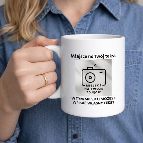 Kubek XXL MIEJSCE NA TW�J PROJEKT na ka�d� okazj� kubek personalizowany kubek z w�asnym nadrukiem kubek na prezent