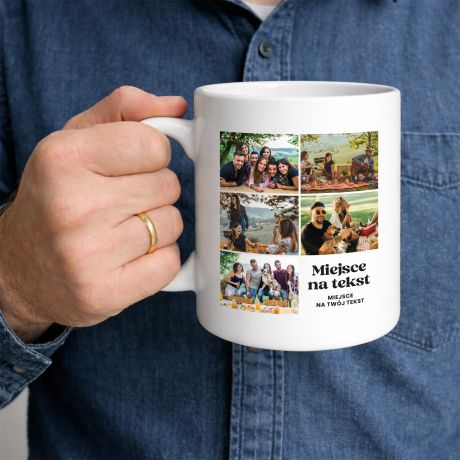 Du�y kubek KOLA� ZDJ�� prezent dla bliskiej osoby