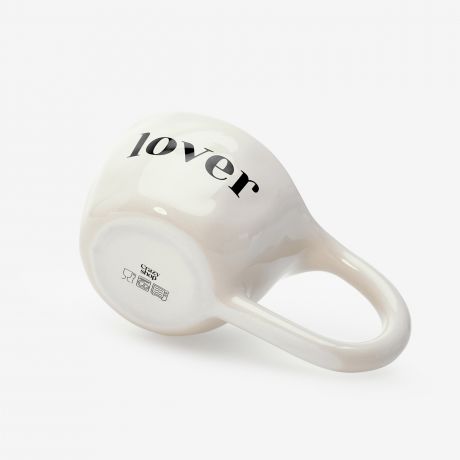 Kubek duy ceramiczny COFFEE LOVER prezent dla mionika kawy kubek z nadrukiem prezent dla kawosza ceramiczny kubek