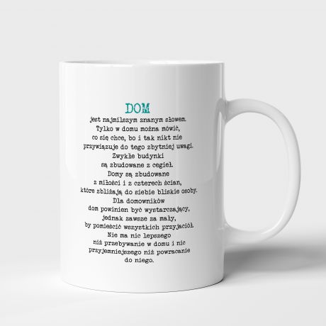 Kubek z imieniem PREZENT DLA DOMATORA