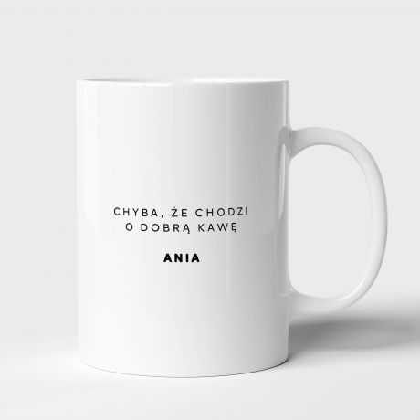 Kubek z imieniem PREZENT DLA MINIMALISTY
