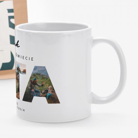 Kubek z kaw personalizowany ZESTAW DLA TATY