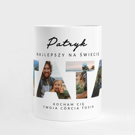 Kubek z kaw personalizowany ZESTAW DLA TATY
