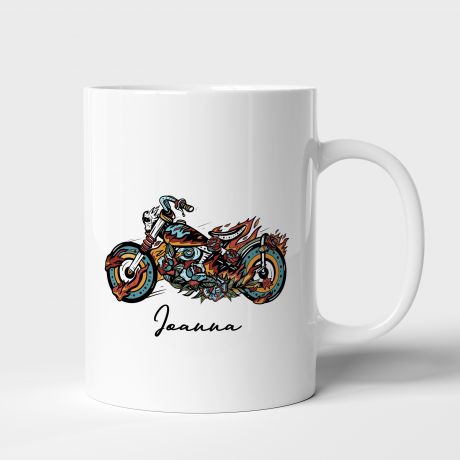 Kubek z motocyklem PREZENT DLA MOTOCYKLISTKI