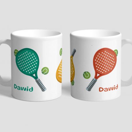 Kubek z nadrukiem PREZENT DLA GRACZA W PADEL gra w padla prezent na urodziny prezent dla mczyzny