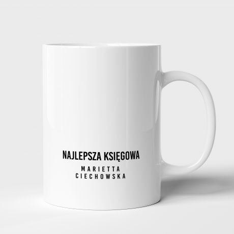 Kubek z nadrukiem PREZENT DLA KSIGOWEJ