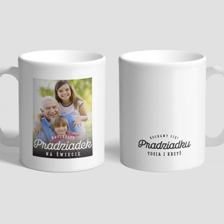 Kubek ze zdjciem PREZENT DLA PRADZIADKA