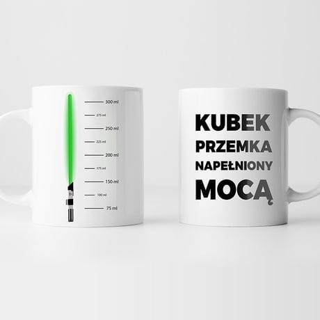 Kubek z nadrukiem PREZENT DLA FANA STAR WARS