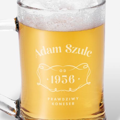 Kufel do piwa z imieniem PREZENT NA URODZINY DLA TATY