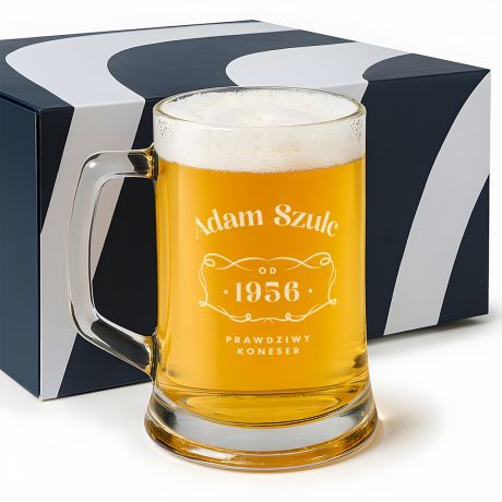 Kufel do piwa z imieniem PREZENT NA URODZINY DLA TATY