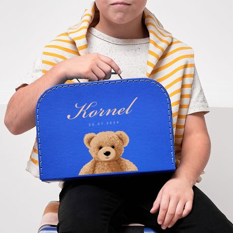 Kuferek dla dziecka MI prezent dla chopca prezent dla dziecka kuferek personalizowany