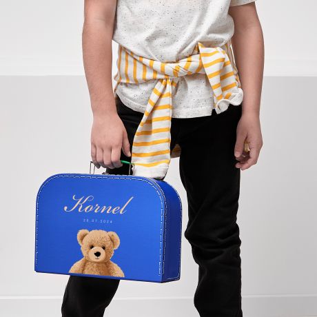 Kuferek dla dziecka MI prezent dla chopca prezent dla dziecka kuferek personalizowany