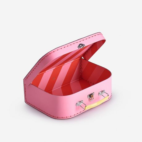Personalizowany kuferek Z MISIEM dla dziewczynki personalizowany prezent dla dziewczynki
