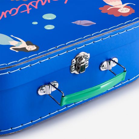 Personalizowany kuferek dziecicy SYRENKI prezent na urodziny dla dziewczynki prezent dla dziecka