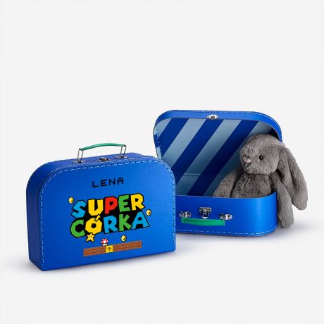 Kuferek SUPERC�RKA prezent dla c�rki
