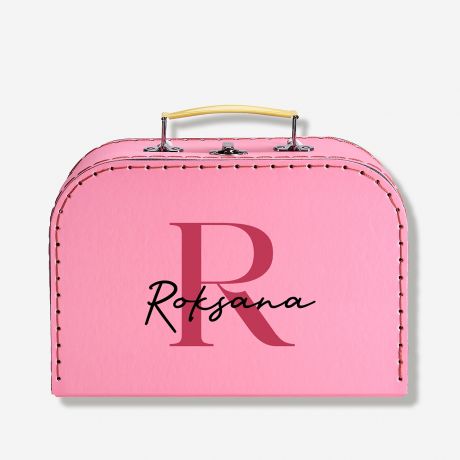 Kuferek z urodzinowymi prezentami Z IMIENIEM prezent urodzinowy dla niej