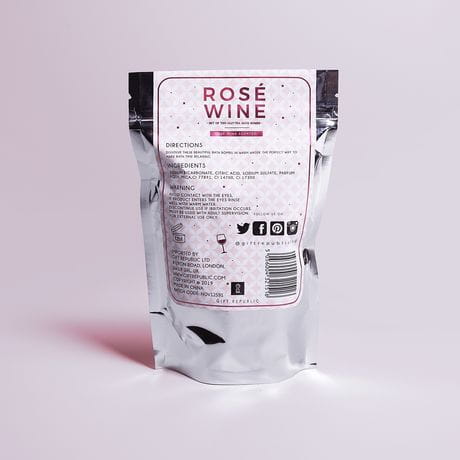 Kule do kpieli ROSE WINE prezent dla mioniczki wina