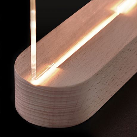 Lampka led MYSZKA prezent na narodziny dziewczynki lampka led dla dziecka lampka nocna dla dziecka