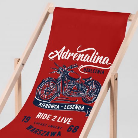 Leak personalizowany ADRENALINA prezent dla motocyklisty