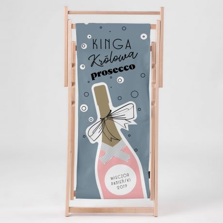 Leak plaowy KRLOWA PROSECCO prezent dla koleanki prezent na wieczr panieski