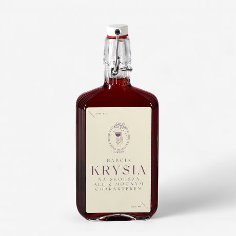 Personalizowany likier dla babci NAJS�ODSZA