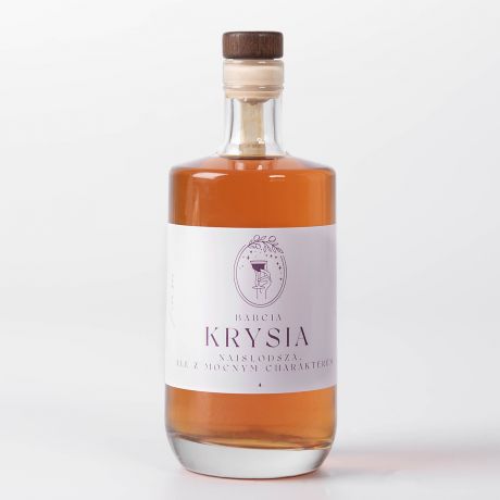 liwkowy likier DLA BABCI ekskluzywny alkohol na prezent prezent dla babci prezent na Dzie Babci