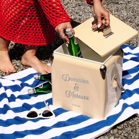 Lod�wka turystyczna RETRO oryginalny prezent na �lub prezent �lubny prezent dla pary m�odej prezent na wesele