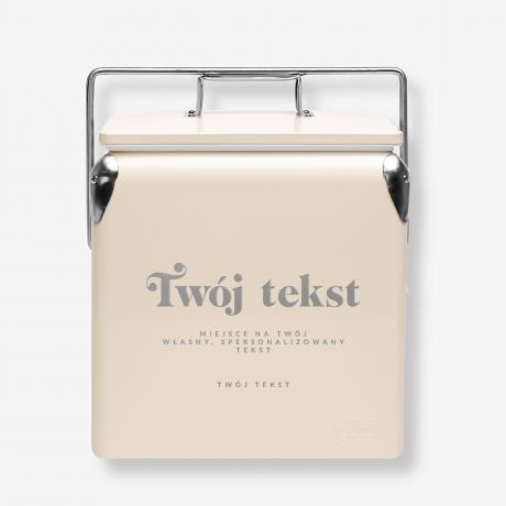 Lodwka turystyczna z grawerem TWJ TEKST