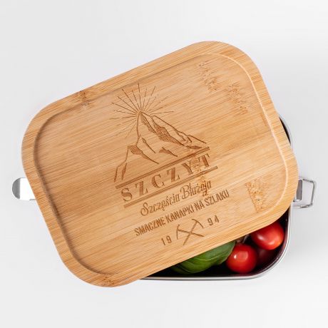 Lunchbox z grawerem PREZENT DLA MIONIKA GR