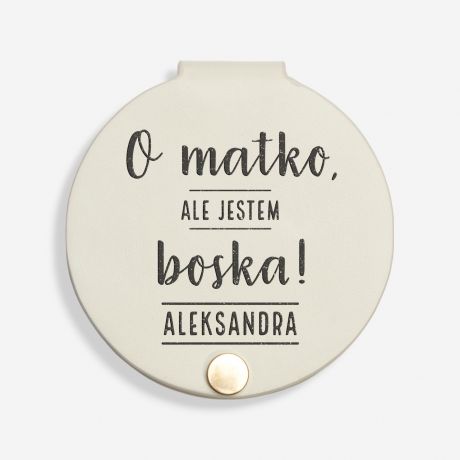 Lusterko personalizowane UPOMINEK DLA PRZYJACIӣKI personalizowany prezent dla przyjaciki prezent dla przyjaciki