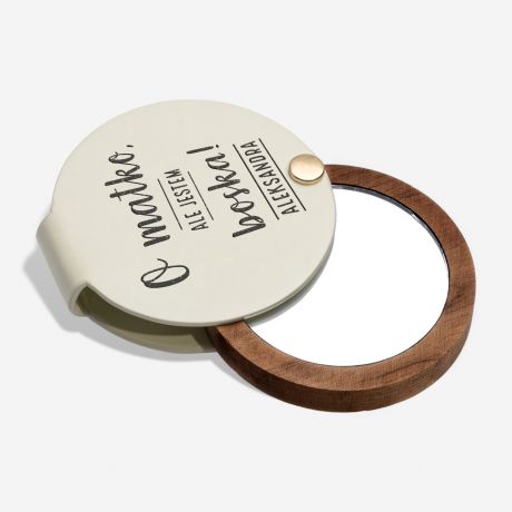 Lusterko personalizowane UPOMINEK DLA PRZYJACIӣKI personalizowany prezent dla przyjaciki prezent dla przyjaciki