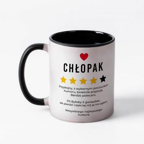 Magiczny kubek DLA CHOPAKA kubek dla chopaka kubek na dzie chopaka prezent dla chopaka