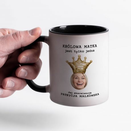 Magiczny kubek dla mamy KRLOWA