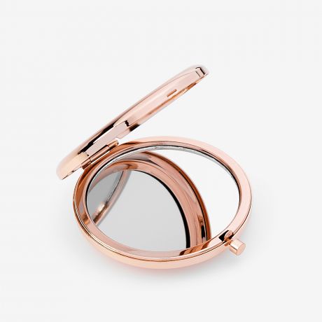 Mae lusterko MIESZNY PREZENT DLA KOLEANKI Z PRACY rose gold upominek dla koleanki z pracy