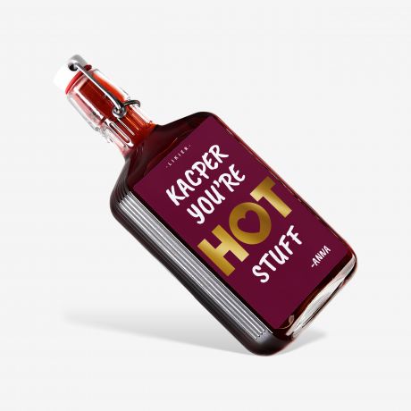Malinowy likier z chilli PREZENT DLA CHOPAKA NA ROCZNIC