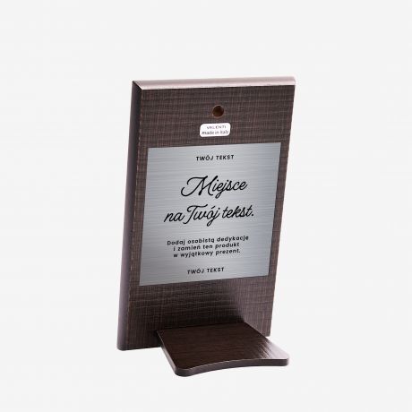 Obrazek srebrny Matka Boska z w�asnym grawerem