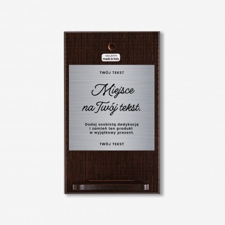 Obrazek srebrny Matka Boska z w�asnym grawerem