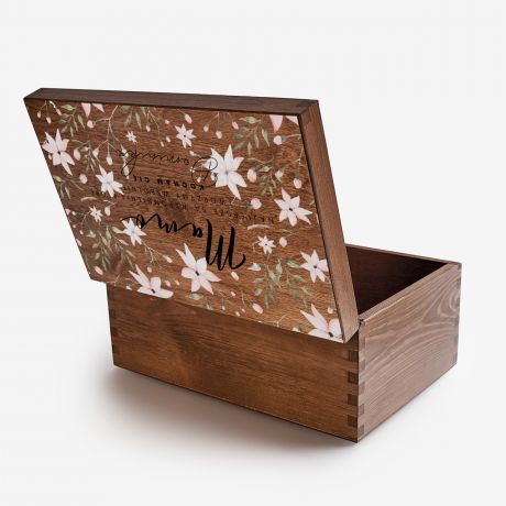 Memory box z personalizacj� SENTYMENTALNY PREZENT DLA MAMY