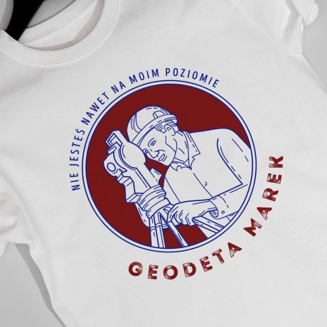 Mska koszulka GEODETA - S