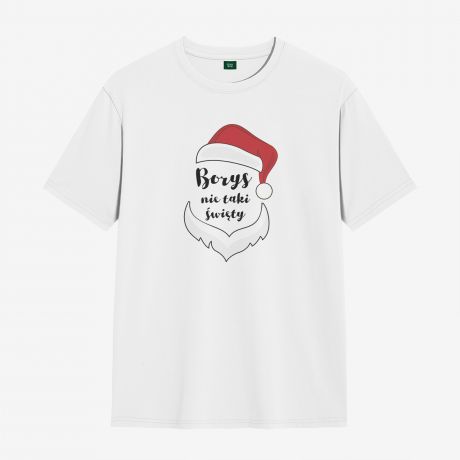 Mska koszulka na Mikoajki NIE TAKI WITY - XL